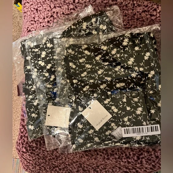 NWT Skylar Rose Maisel Strapless Ruffle Crop Top - Picture 8 of 8